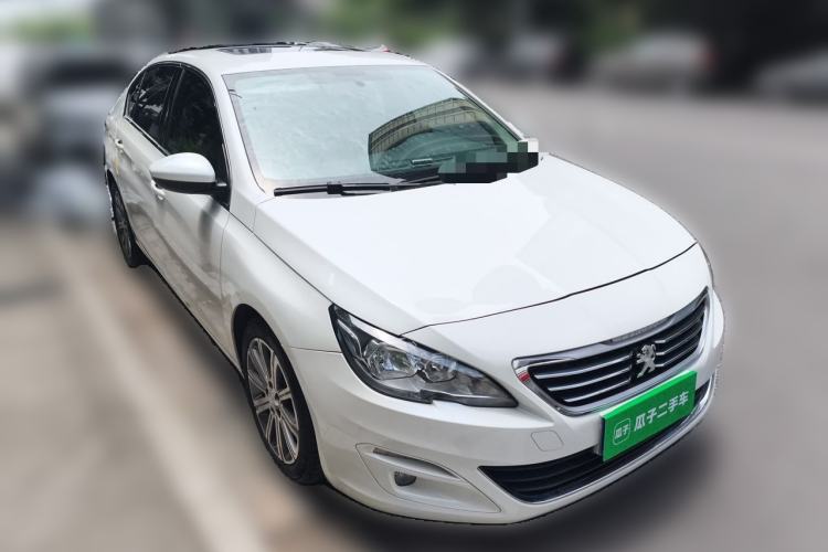 Used Peugeot 408 2018 Revised 350THP Automatic Luxury Edition Front Right 45 Deg