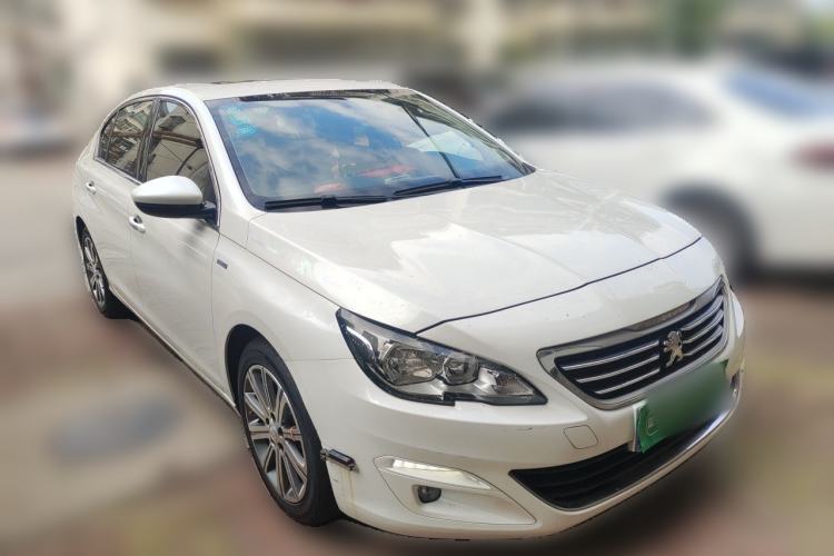 Used Peugeot 408 2018 Revised 350THP Automatic Luxury Edition Front Right 45 Deg