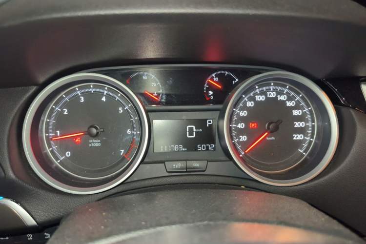 Used Peugeot 408 2018 Revised Version 1.8L Automatic Luxury Edition Instrument Cluster