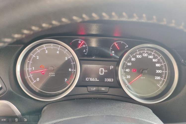 Used Peugeot 408 2018 350THP Automatic Luxury Edition Instrument Cluster