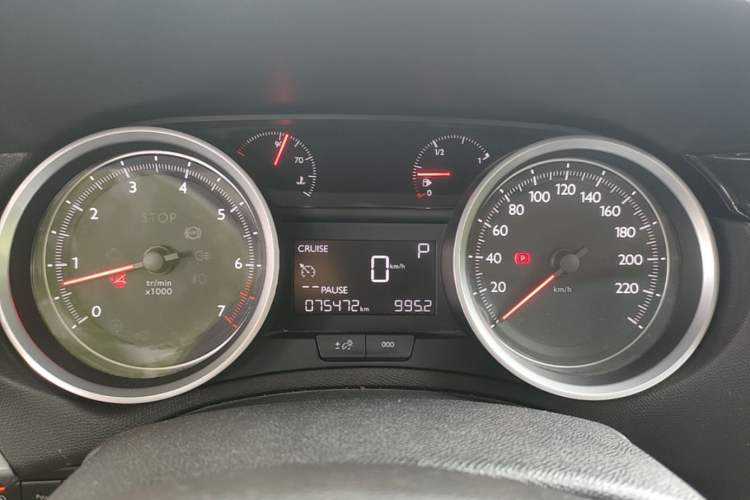 Used Peugeot 408 2018 Revised 350THP Automatic Luxury Edition Instrument Cluster
