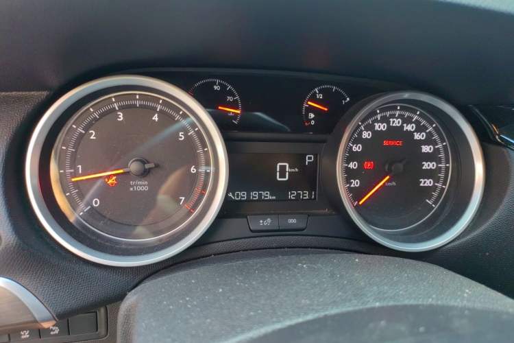 Used Peugeot 408 2018 Revised Version 1.8L Automatic Luxury Edition Instrument Cluster