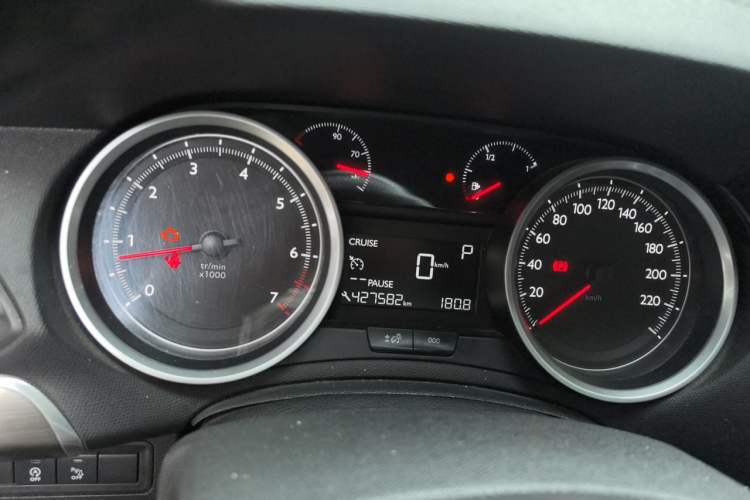 Used Peugeot 408 2018 Revised Version 1.8L Automatic Luxury Edition Instrument Cluster
