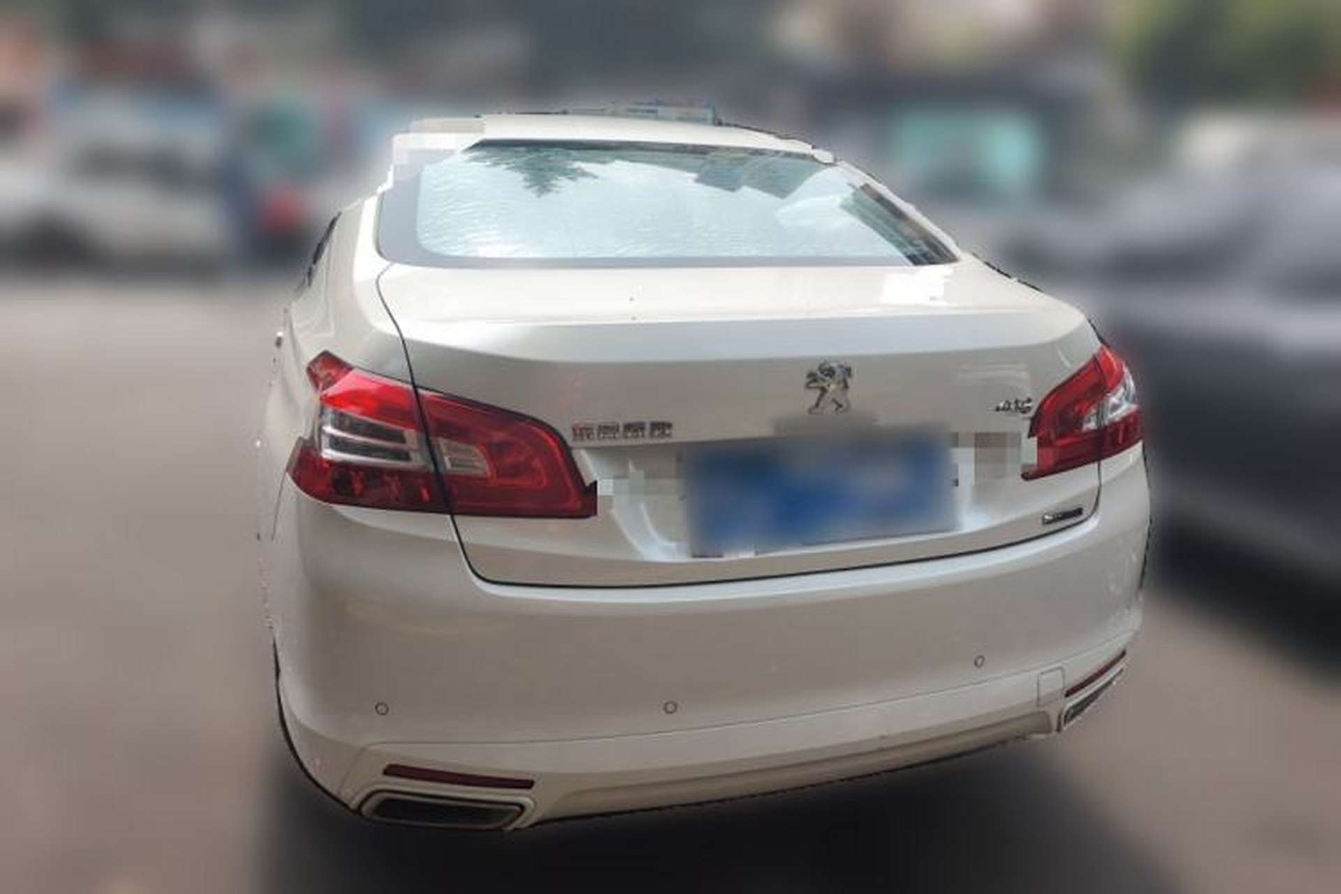 Used Peugeot 408 2018 Revised 350THP Automatic Luxury Edition Rear