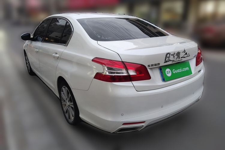 Used Peugeot 408 2018 Revised 350THP Automatic Luxury Edition Rear Left 45 Deg