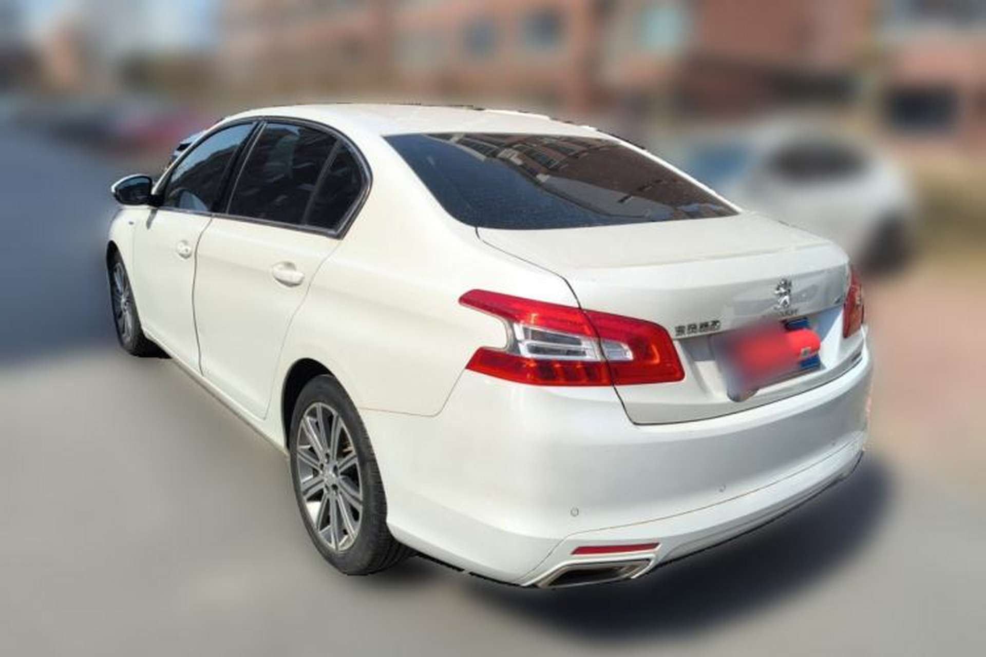 Used Peugeot 408 2018 350THP Automatic Luxury Edition Rear Left 45 Deg