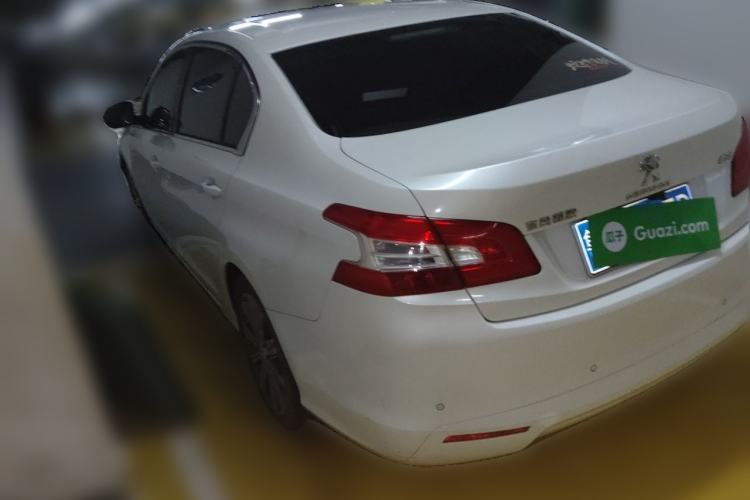 Used Peugeot 408 2018 Revised Version 1.8L Automatic Luxury Edition Rear Left 45 Deg