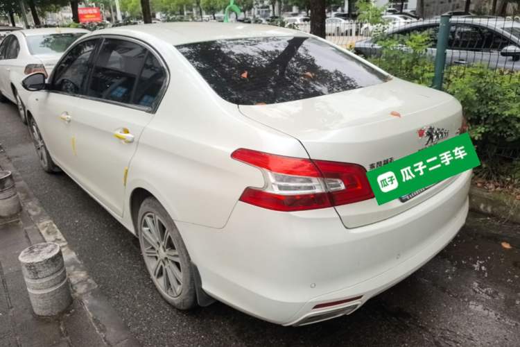 Used Peugeot 408 2018 Revised 350THP Automatic Luxury Edition Rear Left 45 Deg