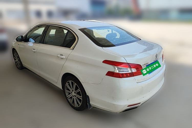 Used Peugeot 408 2018 Revised 350THP Automatic Luxury Edition Rear Left 45 Deg