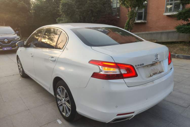 Used Peugeot 408 2018 Revised 350THP Automatic Luxury Edition Rear Left 45 Deg