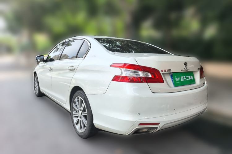 Used Peugeot 408 2018 Revised 350THP Automatic Luxury Edition Rear Left 45 Deg
