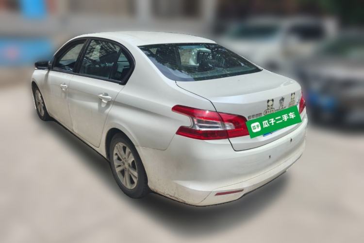 Used Peugeot 408 2018 Revised Version 1.8L Manual Leading Edition Rear Left 45 Deg