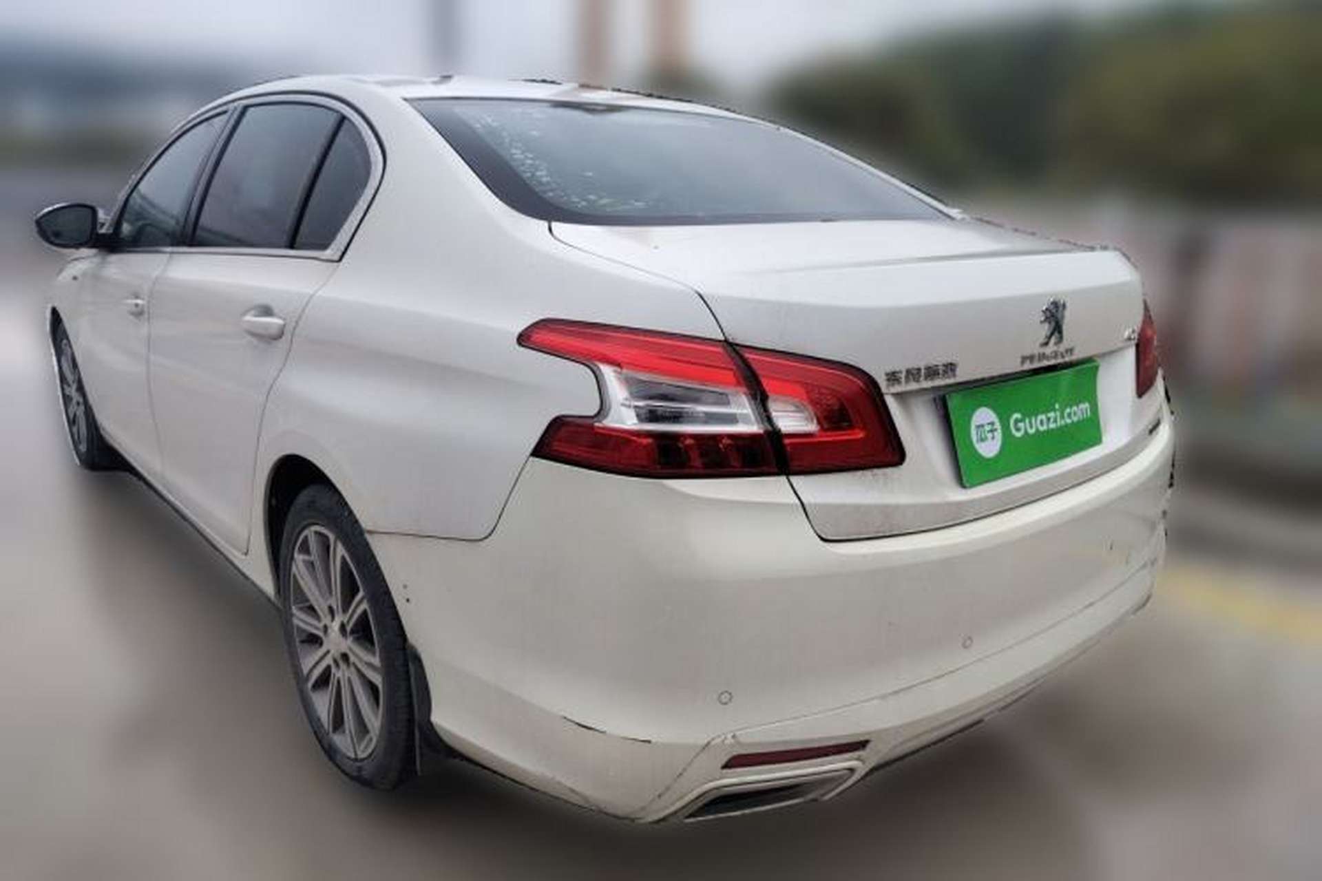 Used Peugeot 408 2018 Revised 350THP Automatic Luxury Edition Rear Left 45 Deg