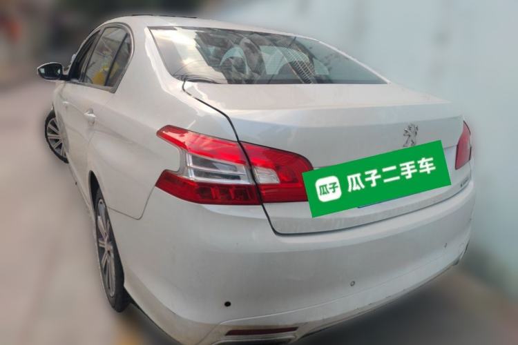 Used Peugeot 408 2018 Revised 350THP Automatic Luxury Edition Rear Left 45 Deg