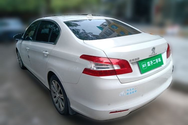 Used Peugeot 408 2018 Revised Version 1.8L Automatic Luxury Edition Rear Left 45 Deg