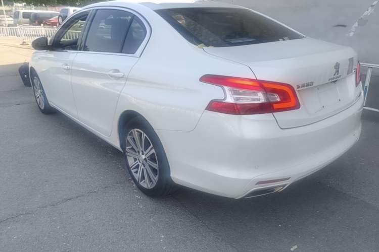 Used Peugeot 408 2018 350THP Automatic Luxury Edition Rear Left 45 Deg