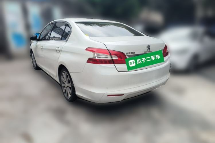Used Peugeot 408 2018 Revised Version 1.8L Automatic Luxury Edition Rear Left 45 Deg