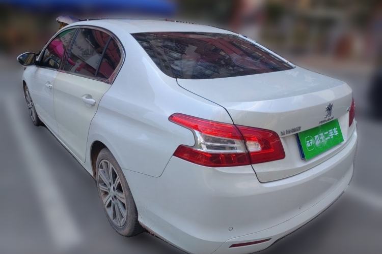 Used Peugeot 408 2018 Revised Version 1.8L Automatic Luxury Edition Rear Left 45 Deg