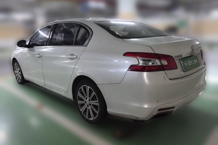 Used Peugeot 408 2018 Revised 350THP Automatic Luxury Edition Rear Left 45 Deg