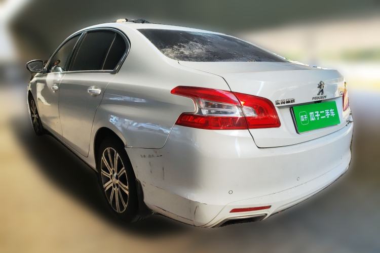 Used Peugeot 408 2018 Revised 350THP Automatic Luxury Edition Rear Left 45 Deg
