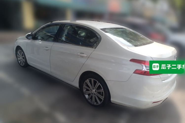 Used Peugeot 408 2018 1.8L Automatic Luxury Edition Rear Left 45 Deg