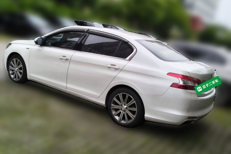 Used Peugeot 408 2018 Revised 350THP Automatic Luxury Edition Rear Left 45 Deg