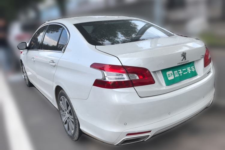 Used Peugeot 408 2018 Revised 350THP Automatic Luxury Edition Rear Left 45 Deg