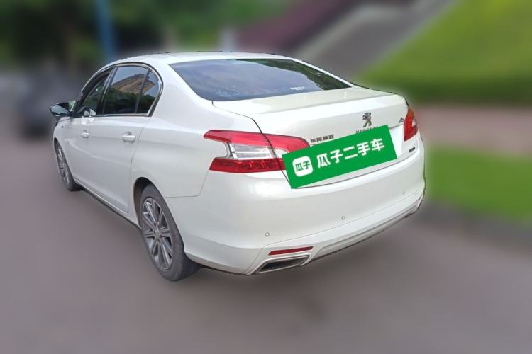 Used Peugeot 408 2018 Revised 350THP Automatic Luxury Edition Rear Left 45 Deg