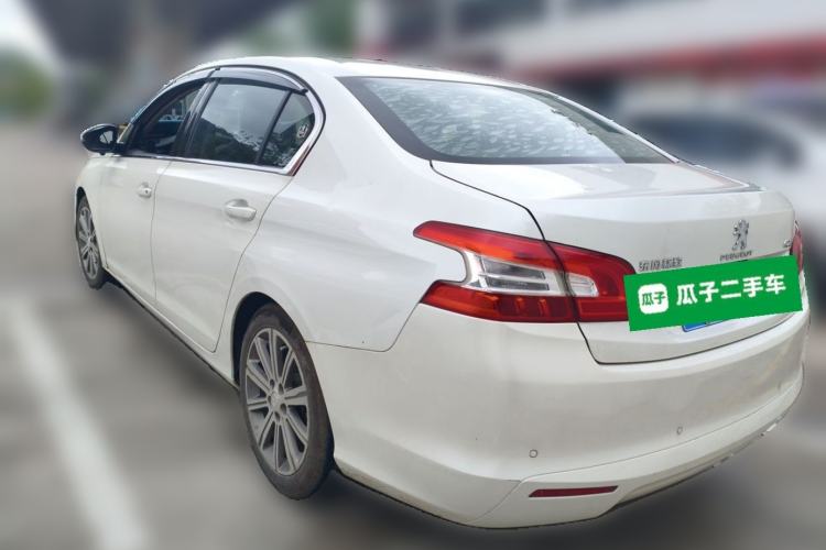 Used Peugeot 408 2018 Revised Version 1.8L Automatic Luxury Edition Rear Left 45 Deg