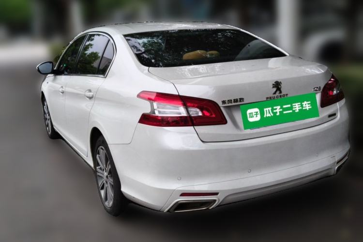Used Peugeot 408 2018 Revised 350THP Automatic Luxury Edition Rear Left 45 Deg