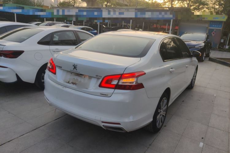 Used Peugeot 408 2018 Revised 350THP Automatic Luxury Edition Rear Right 45 Deg