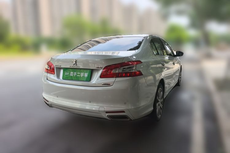 Used Peugeot 408 2018 Revised 350THP Automatic Luxury Edition Rear Right 45 Deg