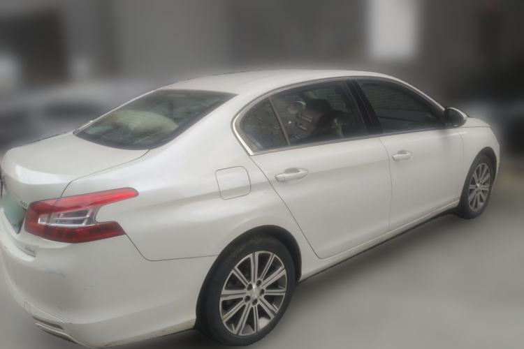 Used Peugeot 408 2018 Revised 350THP Automatic Luxury Edition Rear Right 45 Deg