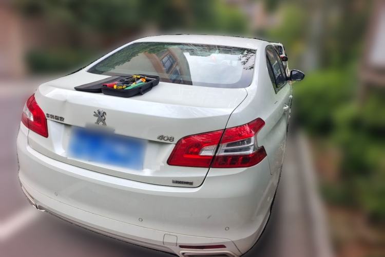 Used Peugeot 408 2018 Revised 350THP Automatic Luxury Edition Rear Right 45 Deg