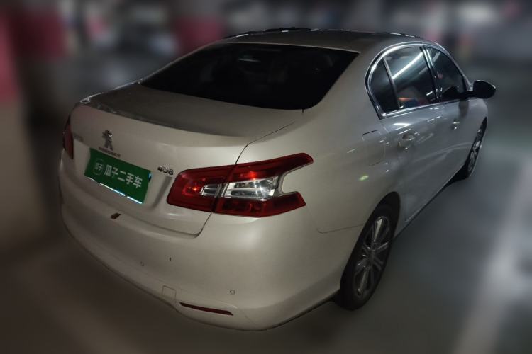Used Peugeot 408 2018 Revised Version 1.8L Automatic Luxury Edition Rear Right 45 Deg