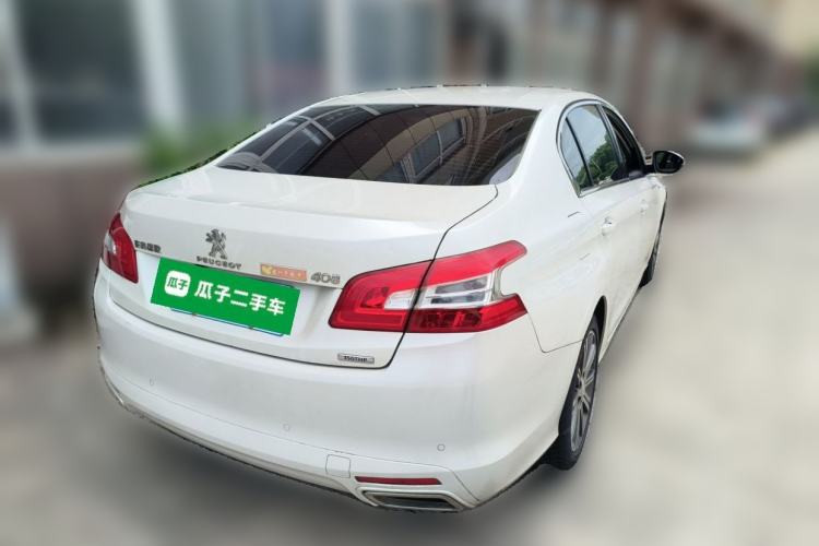 Used Peugeot 408 2018 Revised 350THP Automatic Luxury Edition Rear Right 45 Deg