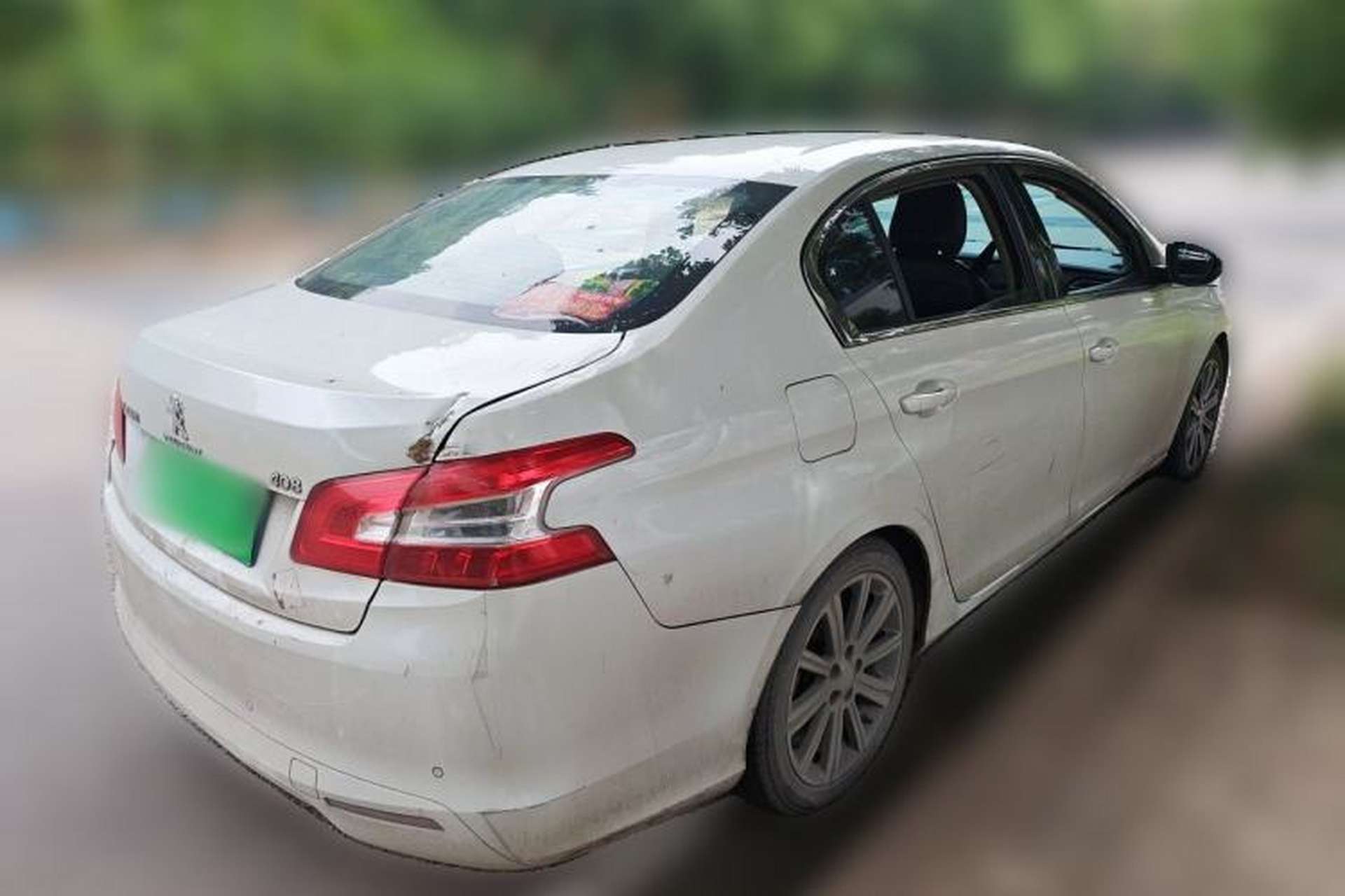 Used Peugeot 408 2018 Revised Version 1.8L Automatic Luxury Edition Rear Right 45 Deg