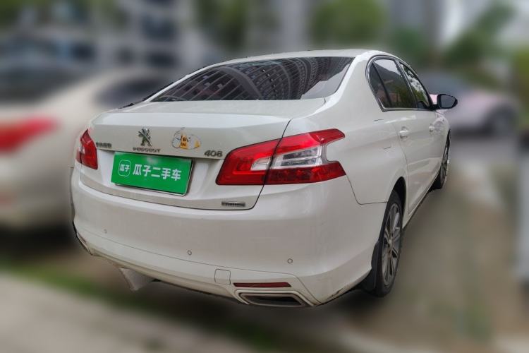 Used Peugeot 408 2018 350THP Automatic Luxury Edition Rear Right 45 Deg