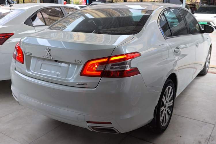 Used Peugeot 408 2018 Revised 350THP Automatic Luxury Edition Rear Right 45 Deg