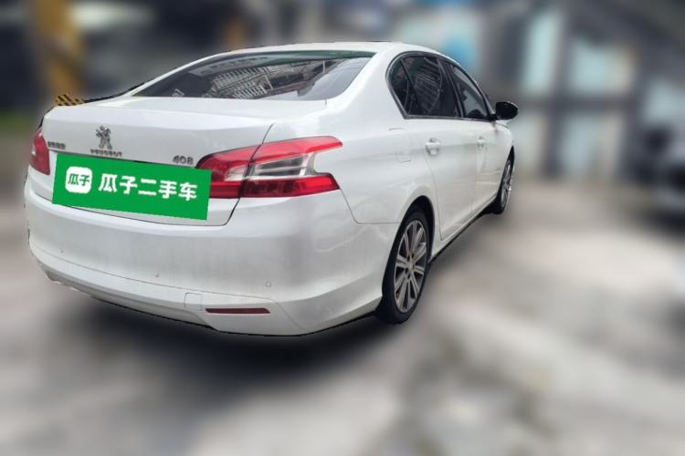 Used Peugeot 408 2018 Revised Version 1.8L Automatic Luxury Edition Rear Right 45 Deg