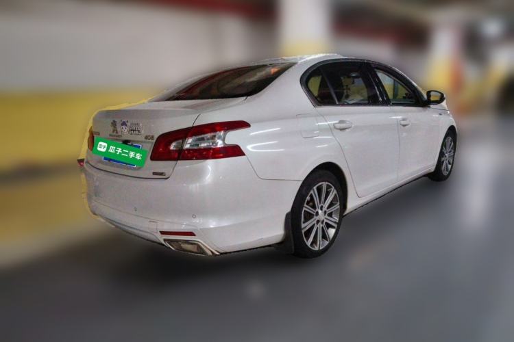 Used Peugeot 408 2018 Revised 350THP Automatic Luxury Edition Rear Right 45 Deg