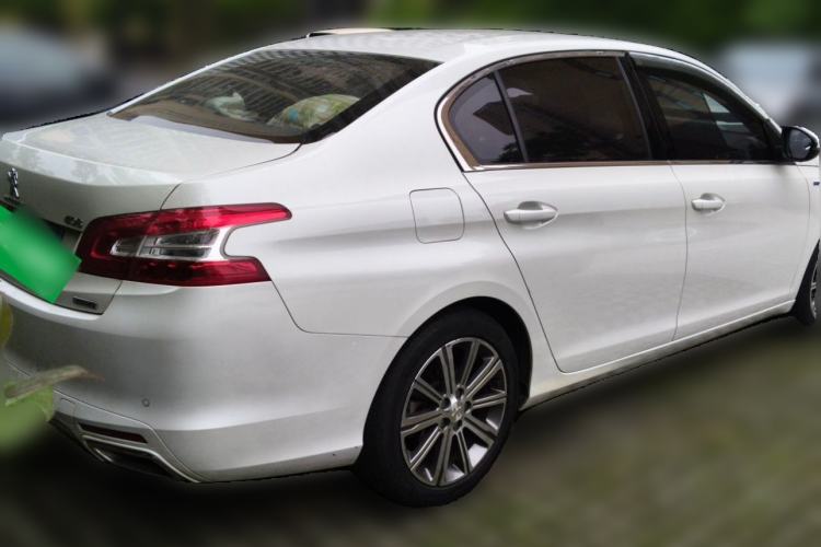 Used Peugeot 408 2018 Revised 350THP Automatic Luxury Edition Rear Right 45 Deg