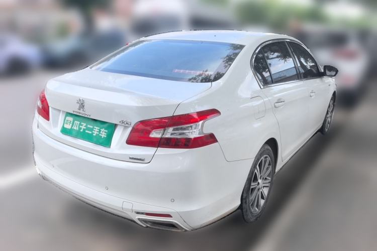 Used Peugeot 408 2018 Revised 350THP Automatic Luxury Edition Rear Right 45 Deg