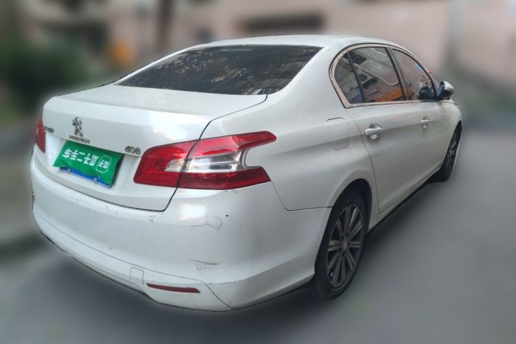 Used Peugeot 408 2018 Revised Version 1.8L Automatic Luxury Edition Rear Right 45 Deg