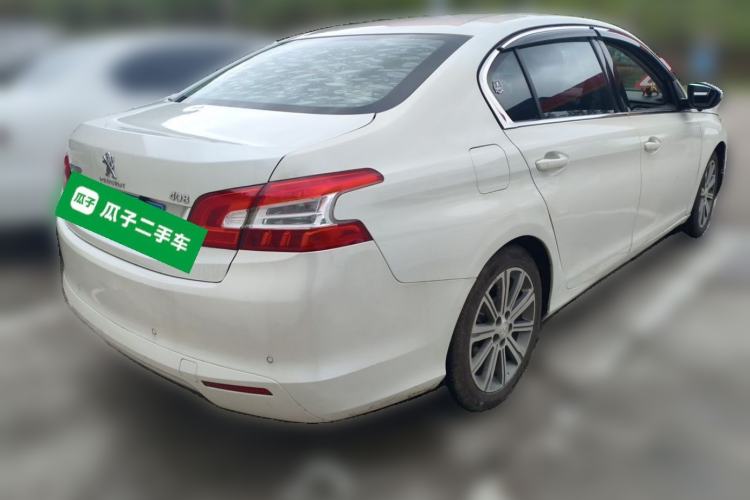 Used Peugeot 408 2018 Revised Version 1.8L Automatic Luxury Edition Rear Right 45 Deg