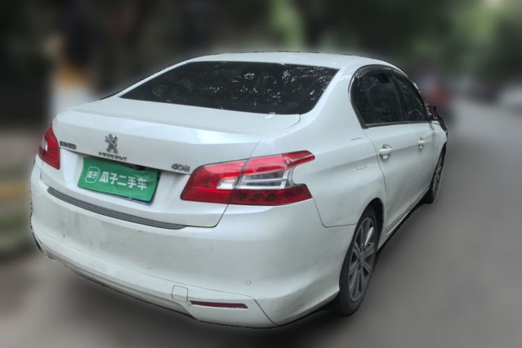 Used Peugeot 408 2018 Revised Version 1.8L Automatic Luxury Edition Rear Right 45 Deg