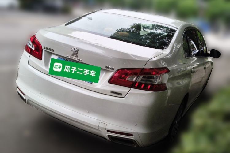 Used Peugeot 408 2018 Revised 350THP Automatic Luxury Edition Rear Right 45 Deg