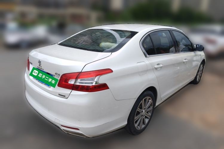 Used Peugeot 408 2018 Revised 350THP Automatic Luxury Edition Rear Right 45 Deg