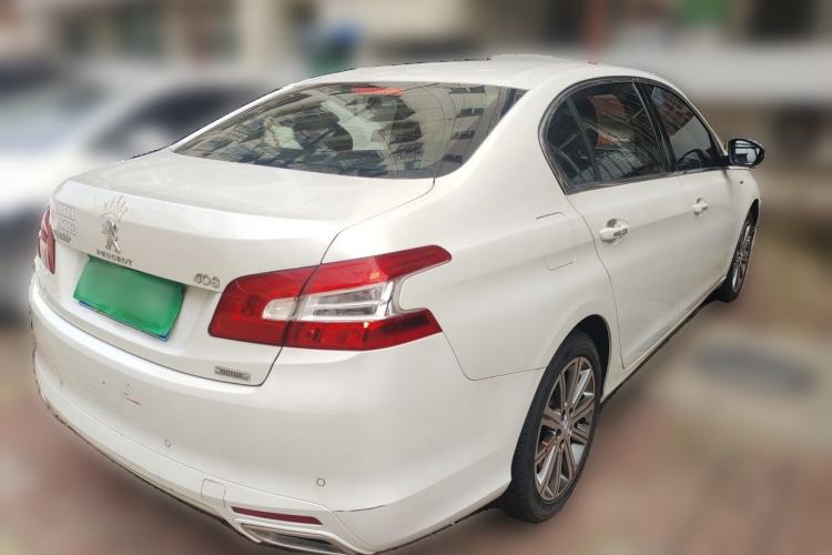 Used Peugeot 408 2018 Revised 350THP Automatic Luxury Edition Rear Right 45 Deg