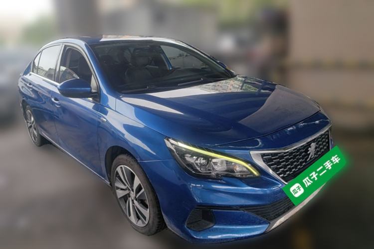 Used Peugeot 408 2019 350THP Automatic Luxury Edition China V Standard Front Right 45 Deg